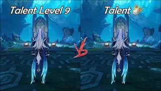 Neuvillette - CA Talent Level 9 vs CROWNED! Is it worth it?
