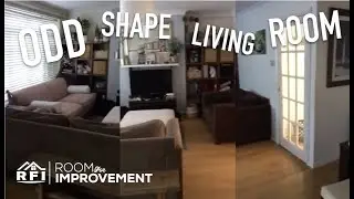 Oddly Shaped Living ROOM FOR IMPROVEMENT | Design Time