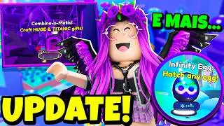 PET SIMULATOR 99 HAS BEEN UPDATED! NEW INFINITY EGG, MATCH-O-MATIC, NEW AREAS AND MUCH MORE!