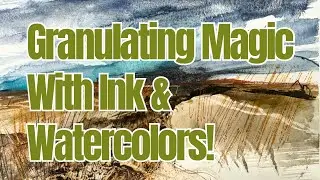 Transform Your Watercolors with Granulation & Mixed Media Magic!