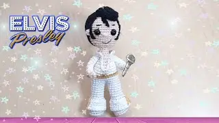 🎤🎸 ELVIS PRESLEY AMIGURUMI / CROCHET TEJIDO FACIL / TUTORIAL PASO A PASO  ( SEGUNDA  PARTE )🎸🎤