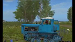 FarmingSimulator2017 ДТ75 первый выезд