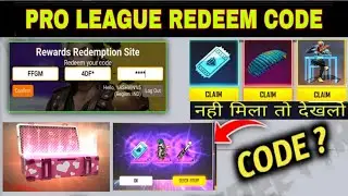 GET FREE FIRE 19 JULY REDEEM CODE TODAY I FF REWARDS CODE TODAY I PRO LEAGUE EVENT REDEEM CODE TODAY