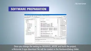 RL78 Family Modbus ASCII/RTU Solution