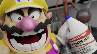 Wario Dies After Screwing up the Meth Batch (Animated)