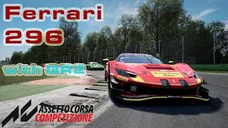 Assetto Corsa Competizione | Trying out Ferrari 296 with Fanatec QR2
