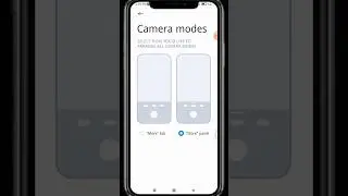 How To Camera Modes Customise#shorst #trending #viral