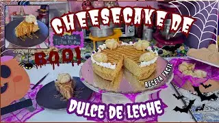 Vende este Cheesecake de dulce de leche | Receta de Halloween 🎃