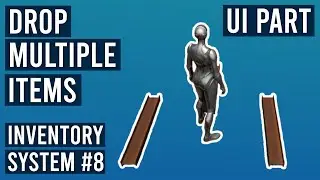 Unreal Engine 5 - Create a Drop Item Window - Ui Part -  Inventory System #8