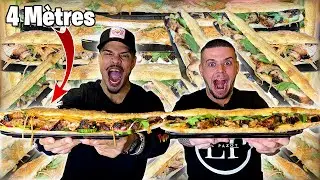 BANH MI CHALLENGE! 1 VS 1! Who Will Eat the Most BANH MI?! (+ Win “1 YEAR of BURGERS”)