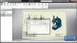 Ускорена работа с 2D чертежи - Autodesk Inventor 2013