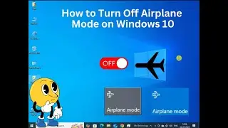 How To Turn Off Airplane Mode in Windows 10 | Airplane Mode Windows 10 me kaise band kare |