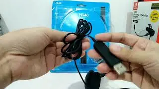 A quick look at Logitech's H340 headset