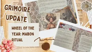 Grimoire Update | Mabon Ritual Page