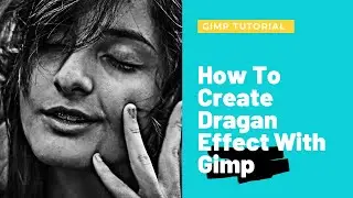 Gimp Tutorial BASIC Photo Manipulation - Dragan Effect