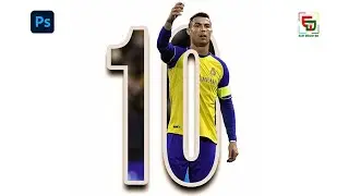 Masking Effect in Photoshop ।  Photoshop Idea Tutorial #cr7 #CristianoRonaldo #Ronaldo
