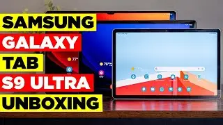 Samsung Galaxy Tab S9 Ultra Unboxing and First Impressions | The Ultimate Tablet Experience!