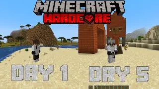 I tried to survive 100 days on Minecraft hardcore