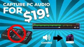 HOW TO SEND GAMING PC AUDIO TO STREAM PC (NO GOXLR) | Elgato HD60 S