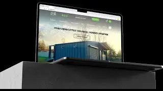 Modern Website for a Modular Home Construction Company