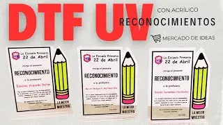 Custom Acrylic Awards | DTF UV Printing with Modern Design