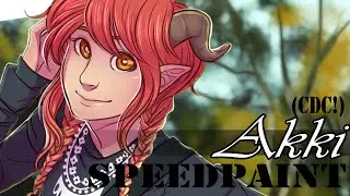 Akki [Cute Demon Crashers!] Speedpaint