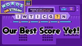 Twitch Chat Gets To Level 22 - Words On Stream
