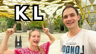 Walking in Kuala Lumpur is Impossible [ We Hitchhiked ] + 🌿 Visiting Perdana Botanical Gardens