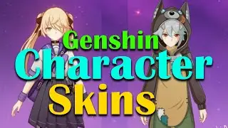 Fan made character skins | Genshin Impact