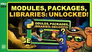 Demohub Tips // Python Modules, Packages vs. Libraries Explained in Easy Language | www.demohub.dev
