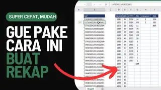 Cara Rekap Data Pegawai Berdasarkan NIP