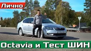 New VS Old TIRES! Comparing the braking distance 100-0 for Skoda Octavia A7! 