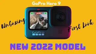 My New GoPro Hero 9 Unboxing & First Look 2022 | Action Camera | Vlogging Camera