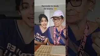 Apne sab friends ko bhejo. Remind them to study !#PartyWithPaati (paati is Nani not pati husband)