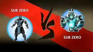 SUB ZERO Vs SUB ZERO | MORTAL KOMBAT MOD | SHADOW FIGHT 2