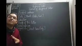 Class IV English 28-01-2022 by Mrs Nandini Singh Letter Writing