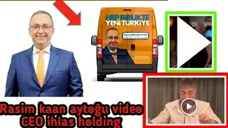 Ihlas Holding CEO rasim kaan twitter video/sedat peker son dakika