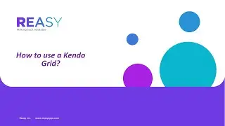 How to use a kendo Grid