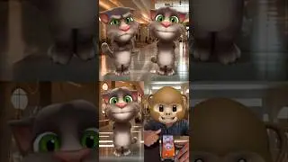 Talking tom cat #shorts 618