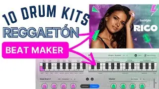 Ujam RICO Demo Sounds 10 DRUM KITS MIDI Drag & Drop 460 patterns Latin Club Dancehall Reggaetón
