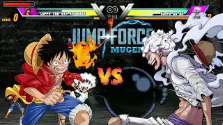 Luffy Vs Luffy Gear Five Final | Anime Mugen | Jump Force