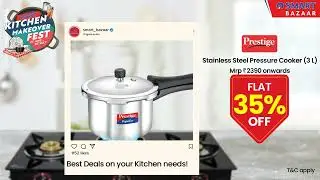 SMART Kitchen Makeover Fest | Up to 70% Off On All Kitchen Needs