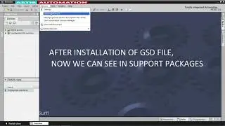HOW TO ADD GSD FILE IN TIA