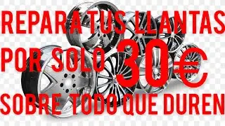 COMO REPARAR LLANTAS DE HIERRO OXIDADAS