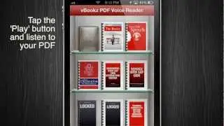 How to use vBookz PDF Voice Reader functions
