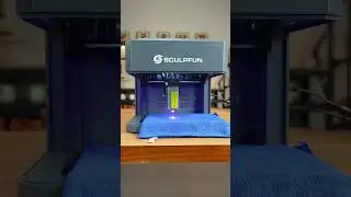 Laser-Engraved Cloths Won’t Fade - by Sculpfun iCube Ultra Diode Mode  