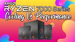 AMD 7600X, 7900X and 7950X COOLER TESTS - Deepcool Castle 240 and 360 vs AMD 7000 series