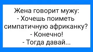 Побритая Киска и Возбужденный Мужик!!! Смешная Подборка Анекдотов!!!