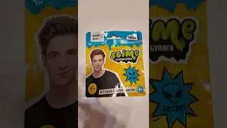 Краткий обзор игрушки slaim от Влада бумаги А4. внутри слайма оказалась фигурка динозавра. #влада4