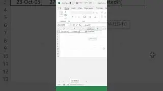 Using the Datedif function to compute the difference Between two dates. #excel #appexcel #tutembe